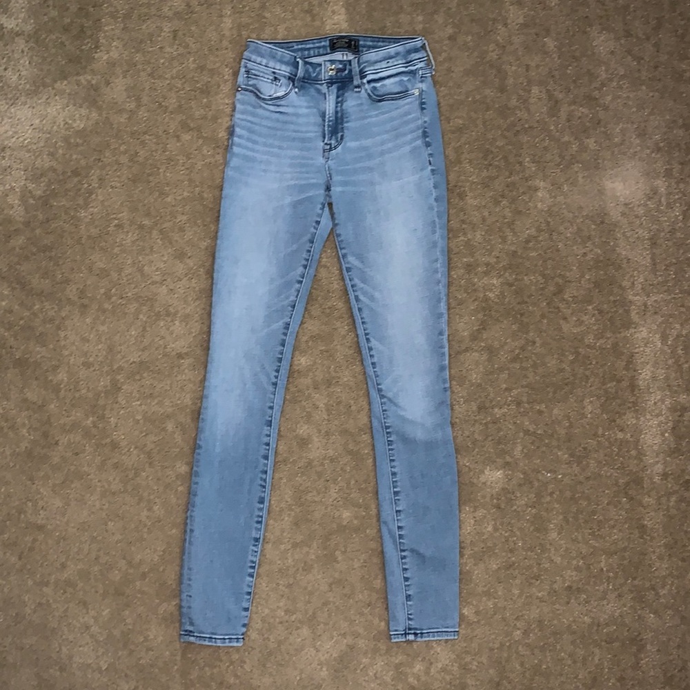Abercrombie & Fitch Harper Low Rise Super Skinny, Size 25 Long